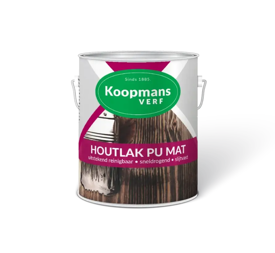 Koopmans Houtlak PU Mat Blank - 250 ML