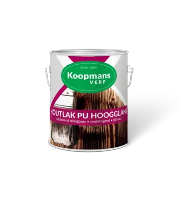 Koopmans Houtlak PU Hoogglans Blank