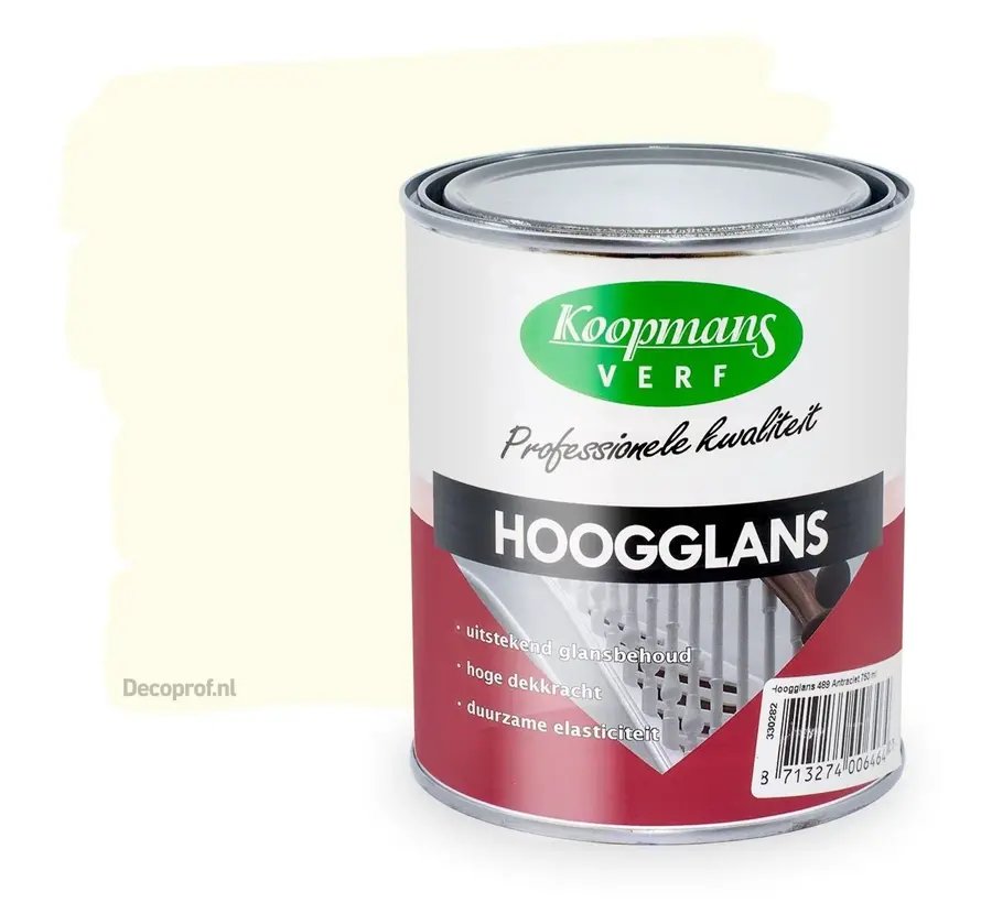 Koopmans Hoogglans 546 Wolwit - 750 ML