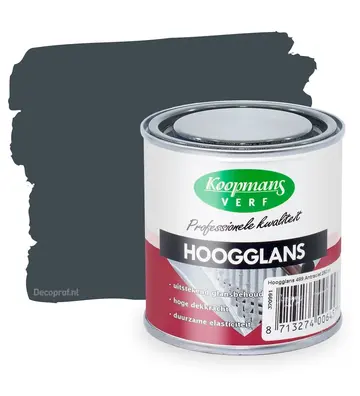 Koopmans Hoogglans 489 Antraciet