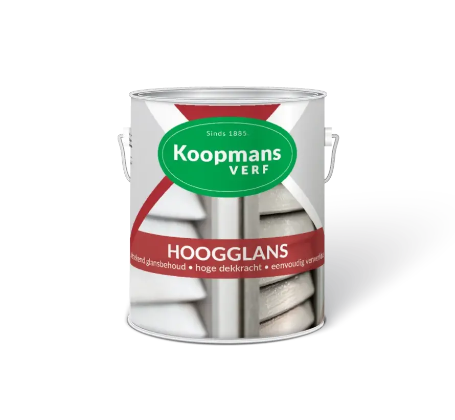 Koopmans Hoogglans 471 Zilvergrijs - 750 ML