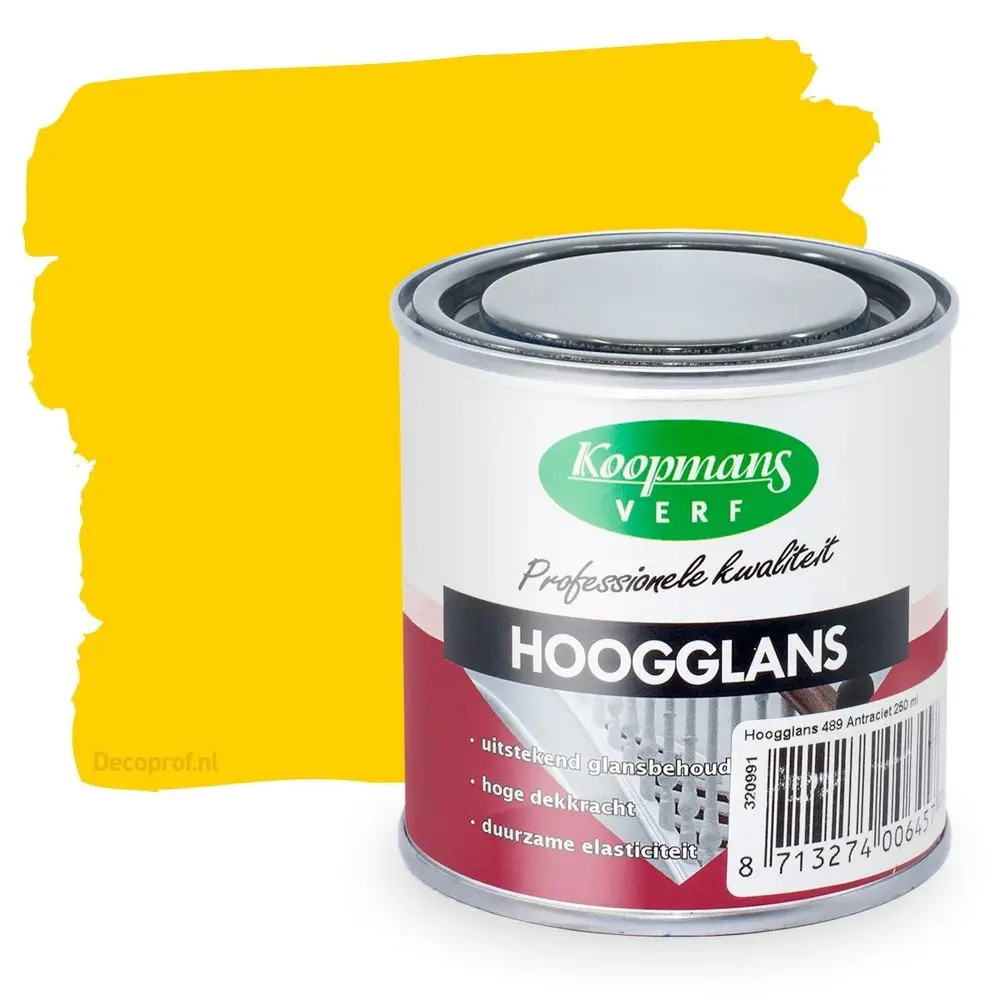 Koopmans Hoogglans 45 Geel Koopmans Hoogglans 45 Geel