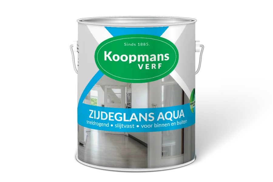 Zijdeglans Aqua | 2,5 LTR | Lichte kleur