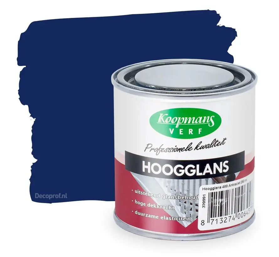 Koopmans Hoogglans 42 Blauw - 250 ML