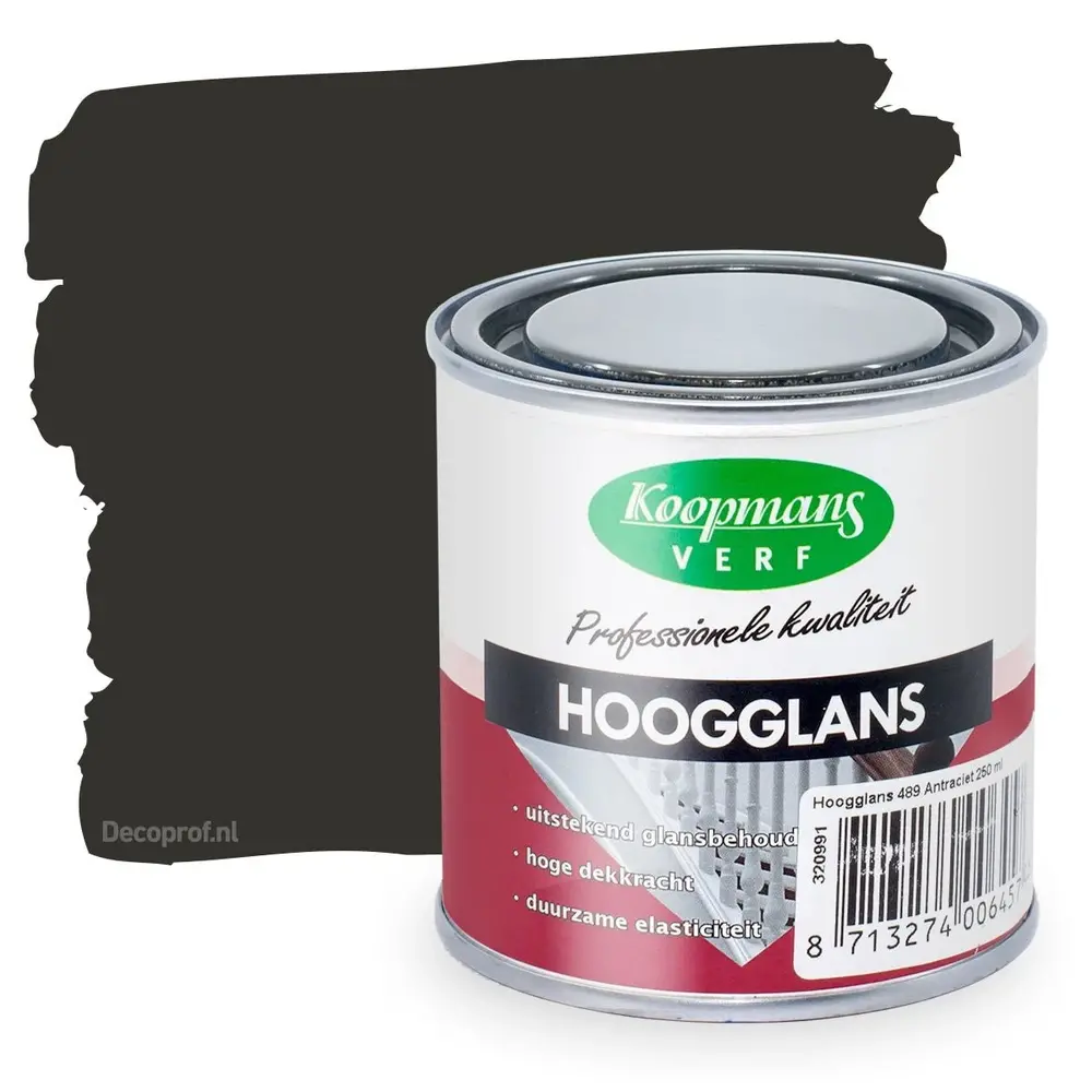 Koopmans Hoogglans 374 Zwart Koopmans Hoogglans 374 Zwart