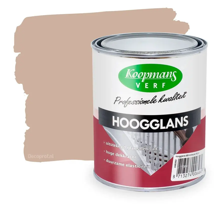 Koopmans Hoogglans 348 Camelbeige - 750 ML