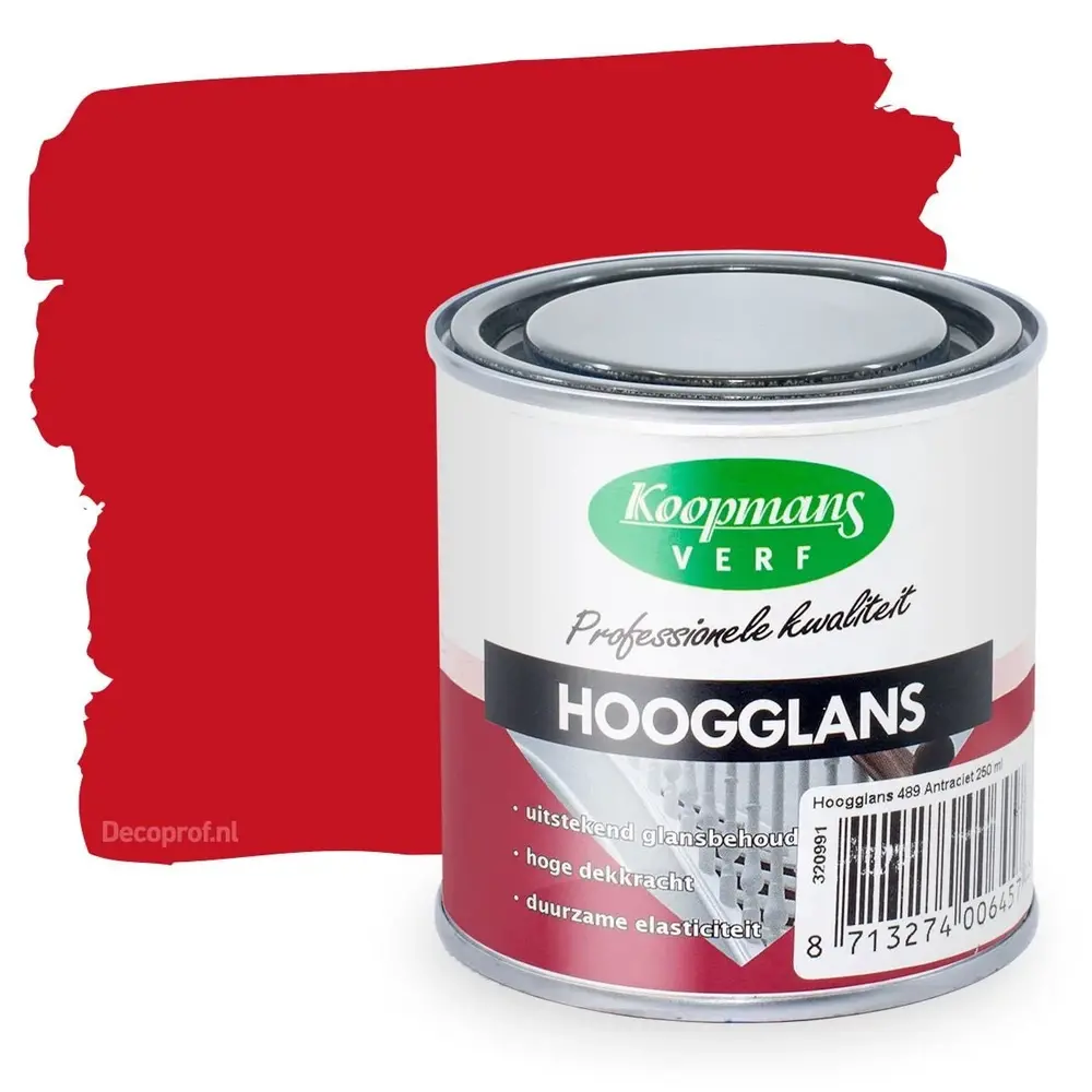 Koopmans Hoogglans 330 Signaalrood