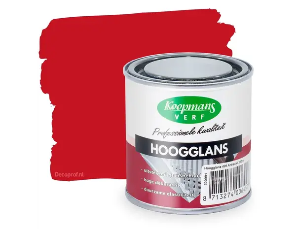 Koopmans Hoogglans 330 Signaalrood