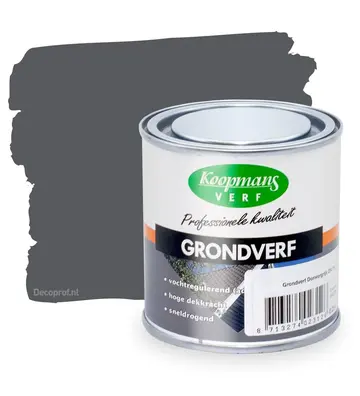 Koopmans Grondverf Donkergrijs