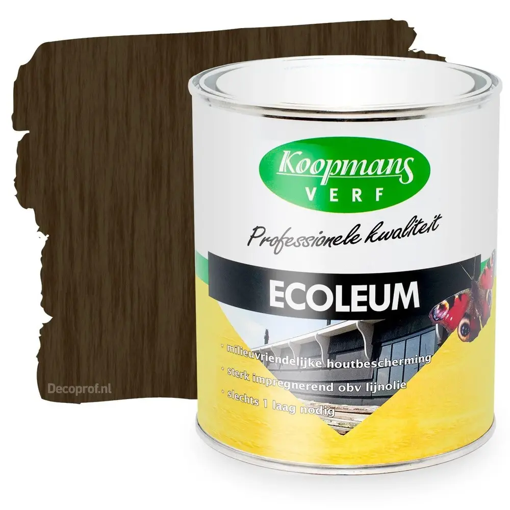 Koopmans Ecoleum 225 Zwart-Bruin Koopmans Ecoleum 225 Zwart-Bruin