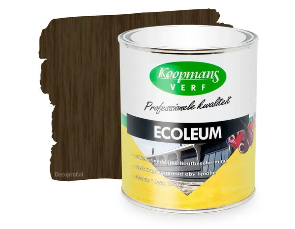 Koopmans Ecoleum 225 Zwart-Bruin Koopmans Ecoleum 225 Zwart-Bruin