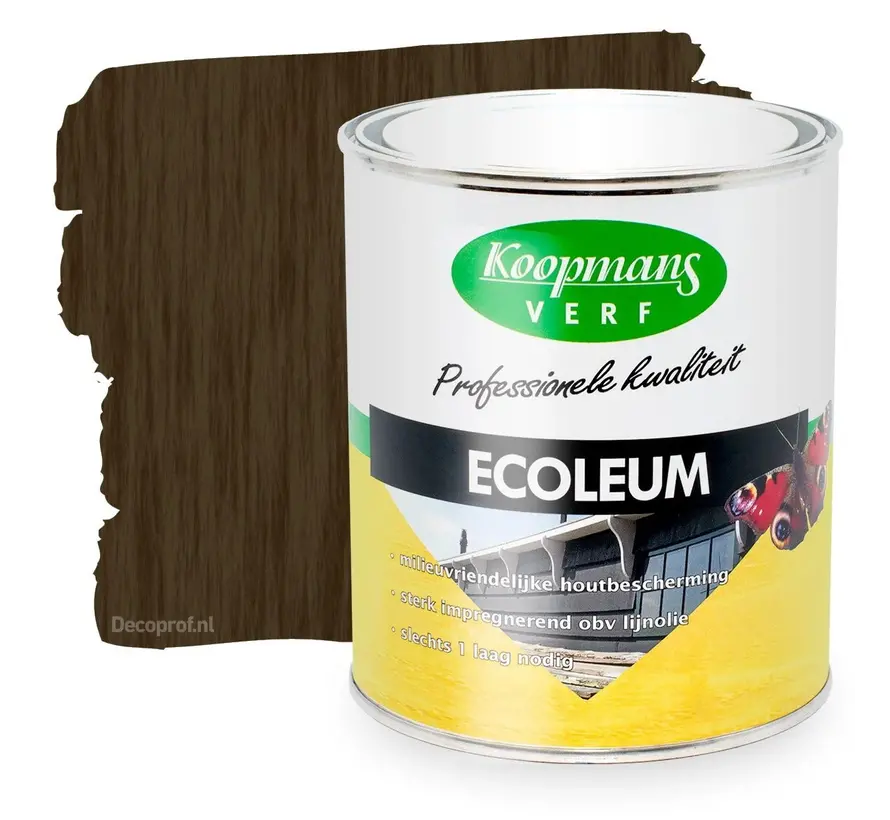 Koopmans Ecoleum 225 Zwart-Bruin - 1 LTR