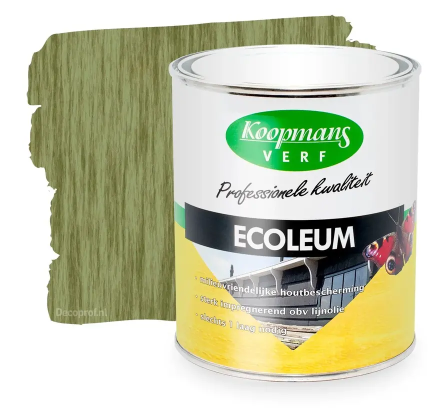 Koopmans Ecoleum 218 Transparant Ecogroen - 1 LTR