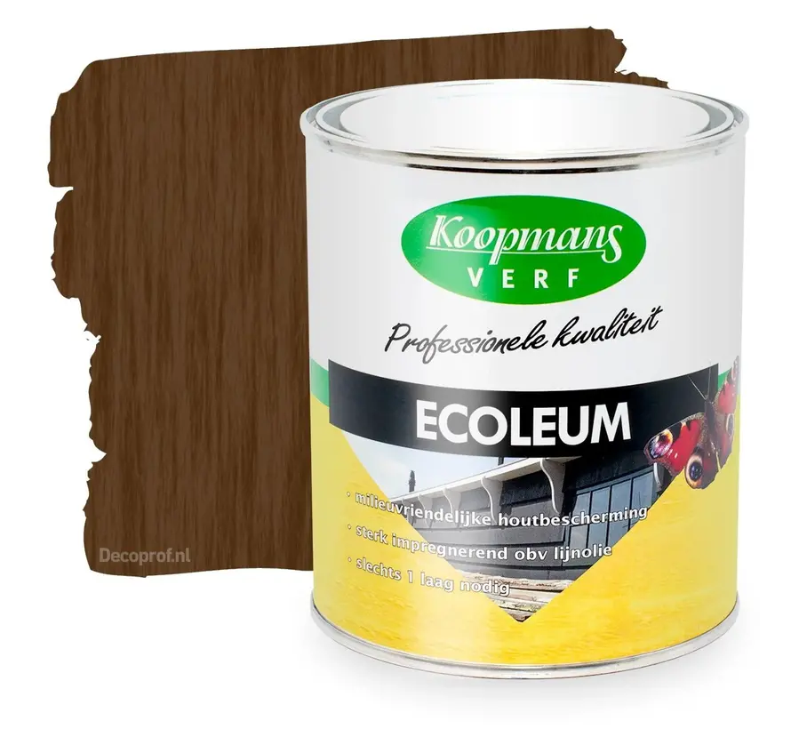 Koopmans Ecoleum 210 Donkerbruin - 1 LTR