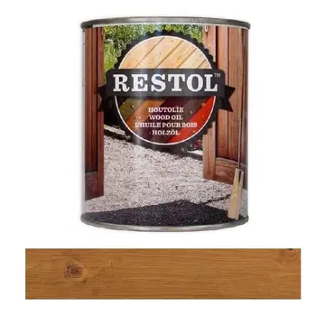 Restol Houtolie Mat Bruin Naturel Watergedragen