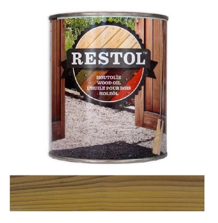Houtolie Mat Tuinhoutgroen Watergedragen | 750 ML