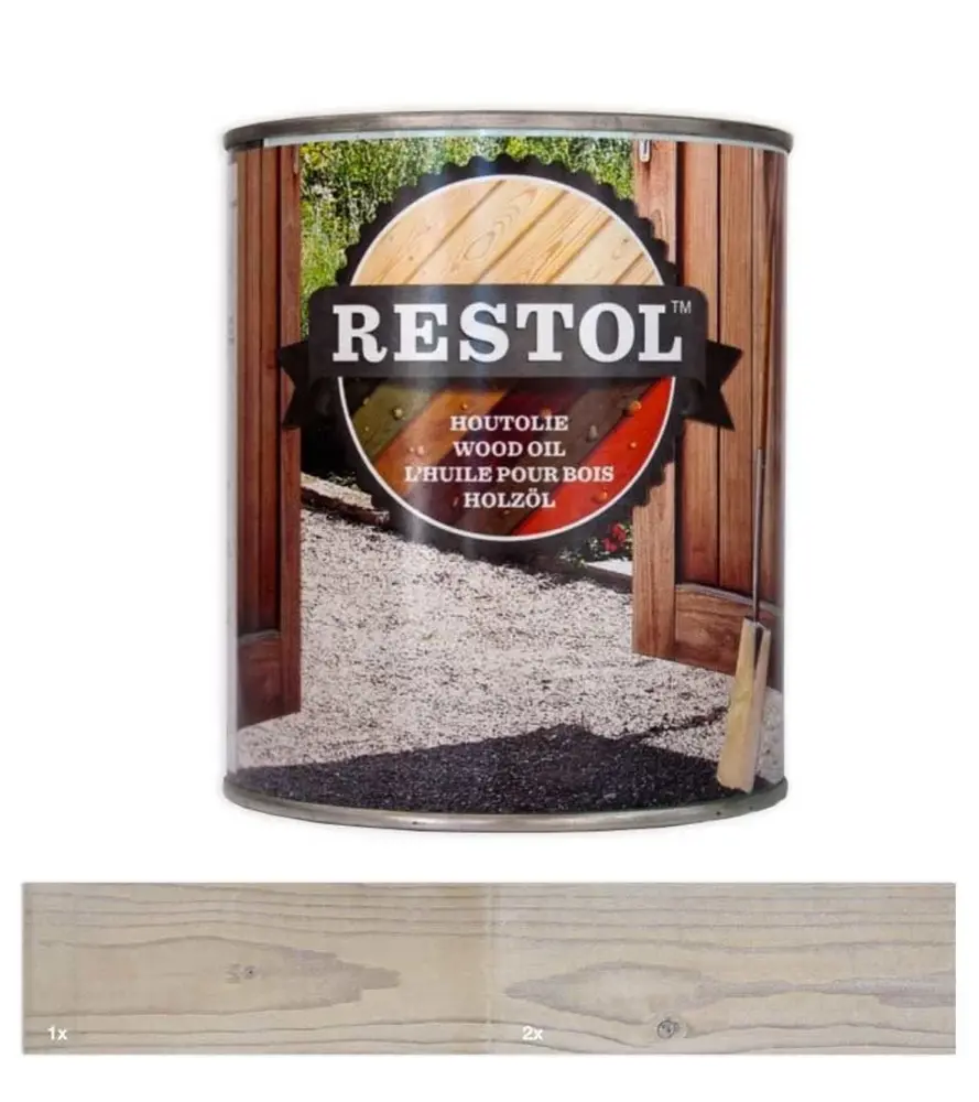 Restol Houtolie Zijdeglans White Wash Restol Houtolie Zijdeglans White Wash