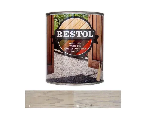 Restol Houtolie Zijdeglans White Wash Restol Houtolie Zijdeglans White Wash