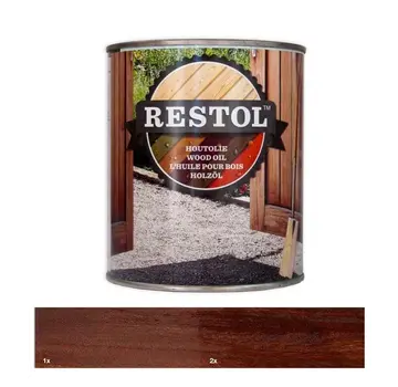 Restol Houtolie Zijdeglans Bruin Naturel