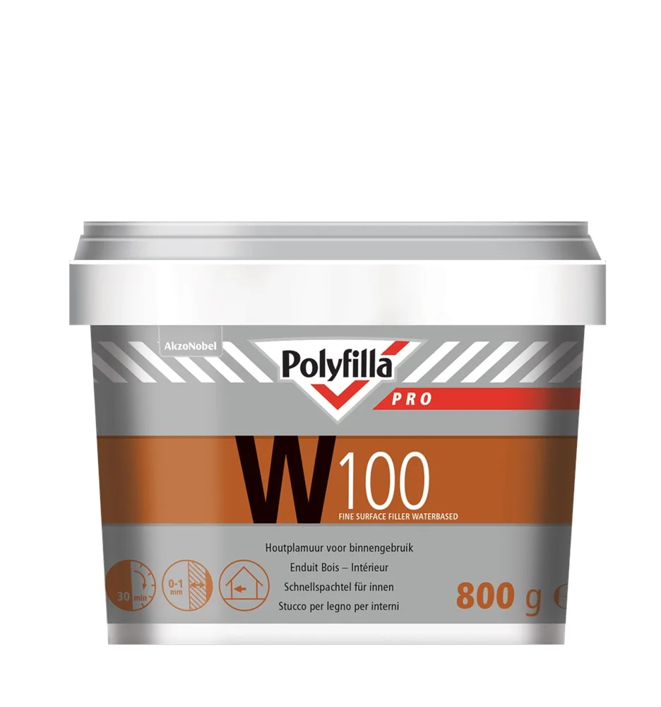 W100 Watergedragen Plamuur | 800 GR