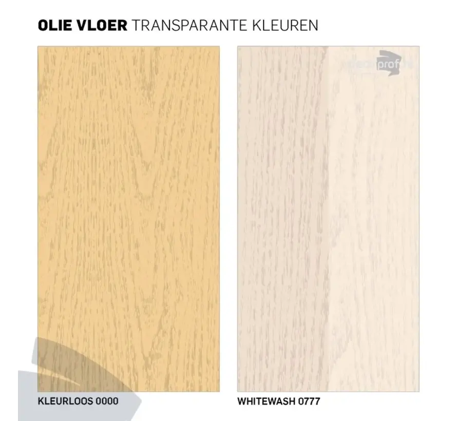 Rambo Vloer Olie Transparant Mat Kleurloos 0000 - 750 ML