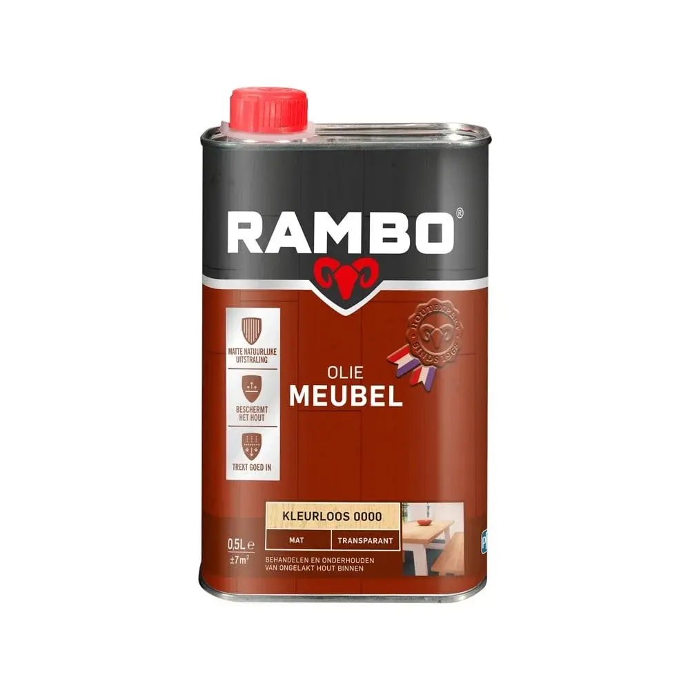 Rambo Meubelolie Transparant Mat Rambo Meubelolie Transparant Mat