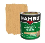 Rambo Pantserbeits Vlonder&Terras Mat Transparant Naturel Teak 1220