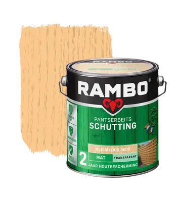 Rambo Pantserbeits Schutting Mat Transparant