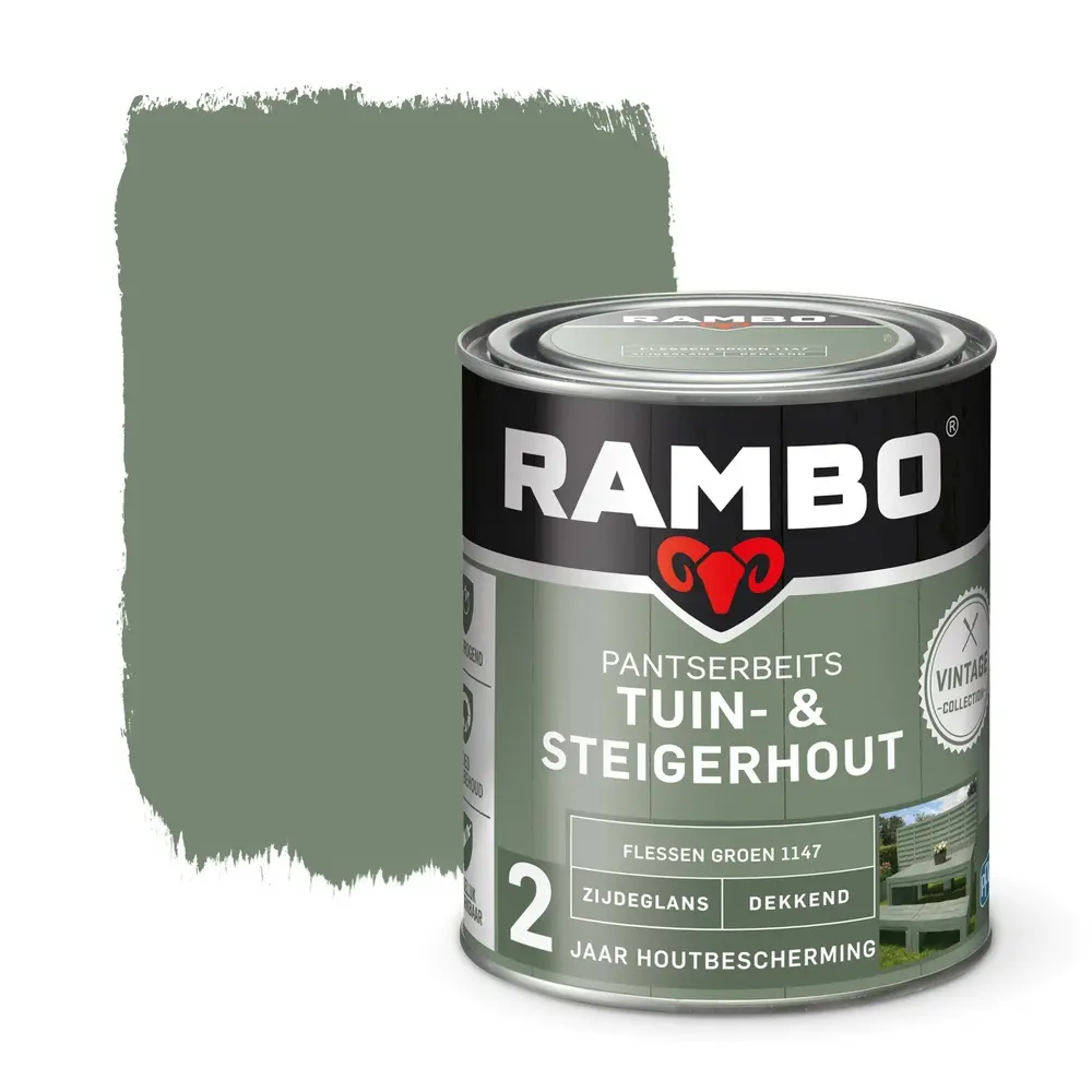 Rambo Pantserbeits Tuin&Steigerhout Zijdeglans Dekkend Flessen Groen 1147 Rambo Pantserbeits Tuin&Steigerhout Zijdeglans Dekkend Flessen Groen 1147