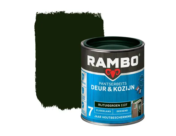 Rambo Pantserbeits Deur&Kozijn Zijdeglans Dekkend Rijtuiggroen 1127