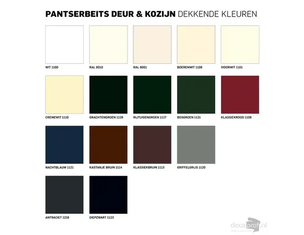 Rambo Pantserbeits Deur&Kozijn Zijdeglans Dekkend Boerenwit 1109 Rambo Pantserbeits Deur&Kozijn Zijdeglans Dekkend Boerenwit 1109
