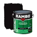 Pantserbeits Tuinhout Zijdeglans Dekkend Diepzwart 1123