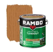 Rambo Pantserbeits Tuinhout Zijdeglans Transparant Lichteiken 1202