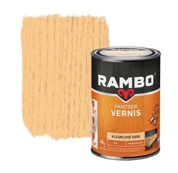 Rambo Pantser Vernis Transparant Mat