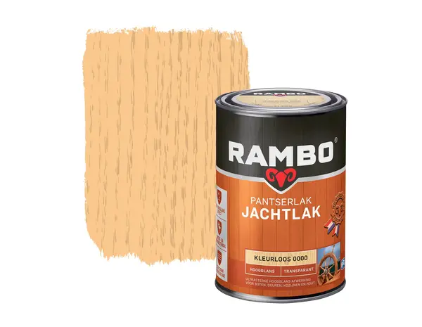 Rambo Pantser Jachtlak Transparant Hoogglans Rambo Pantser Jachtlak Transparant Hoogglans