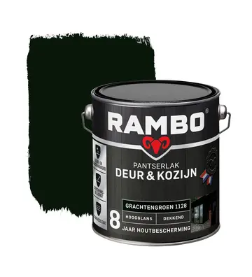 Rambo Pantserlak Deur&Kozijn Hoogglans Dekkend Grachtengroen 1128