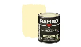 Rambo Pantserlak Deur&Kozijn Hoogglans Dekkend CrÃ¨mewit 1110