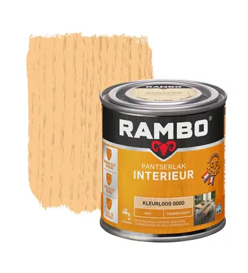 Rambo Pantserlak Interieur Transparant Mat