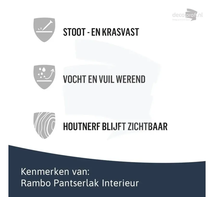 Rambo Pantserlak Interieur Transparant Zijdeglans D.Noten 0781 - 250 ML