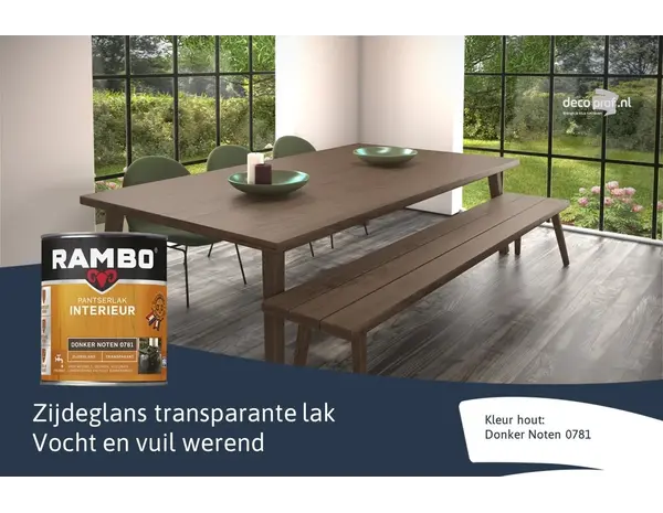 Rambo Pantserlak Interieur Transparant Zijdeglans D.Noten 0781