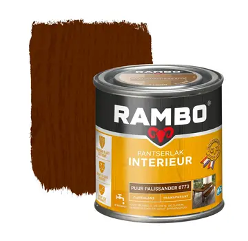 Rambo Pantserlak Interieur Transparant Zijdeglans Palissander 0773