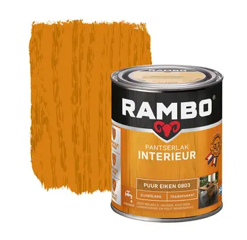 Rambo Pantserlak Interieur Transparant Zijdeglans Puur Eiken 0803