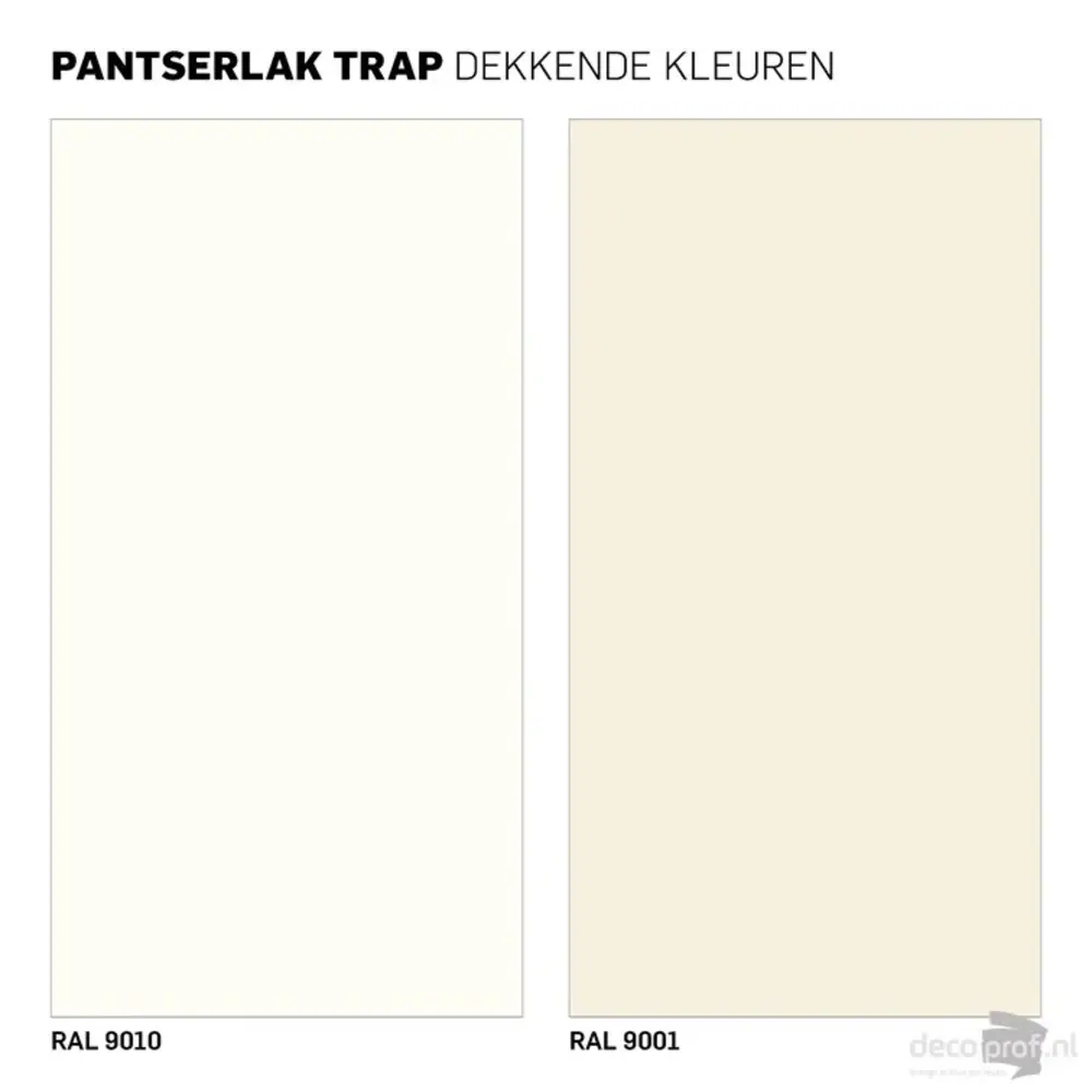 Rambo Pantserlak Trap Dekkend Zijdeglans RAL9001 Rambo Pantserlak Trap Dekkend Zijdeglans RAL9001