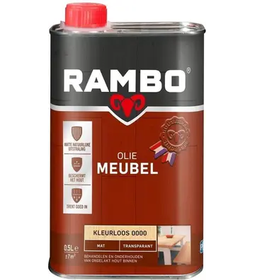 Rambo Werkblad Olie Transparant Mat