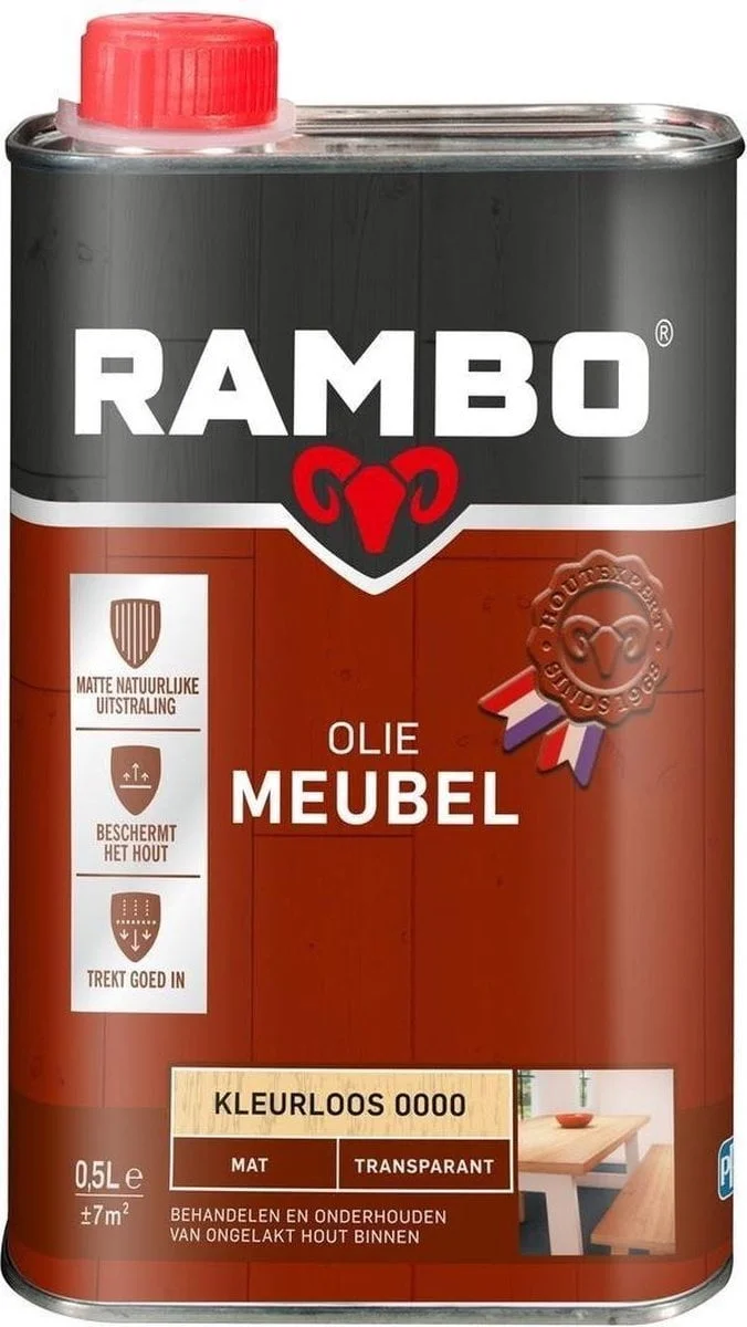 Werkblad Olie Transparant Mat | 500 ML