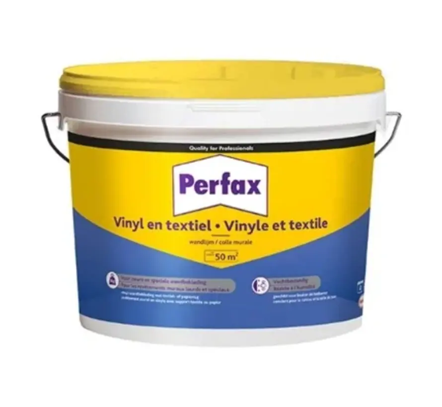 Perfax Vinyl En Textiel Lijm - 5 KG