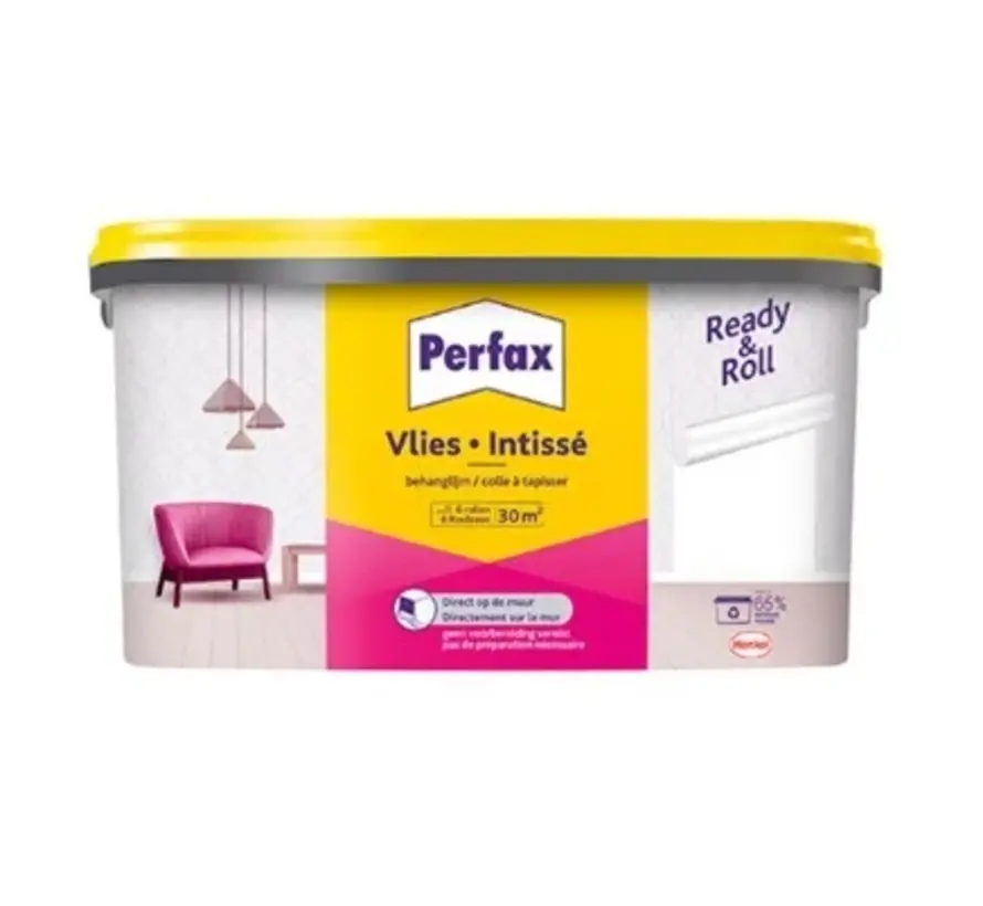 Perfax Ready&Roll Vlieslijm - 2,25 KG