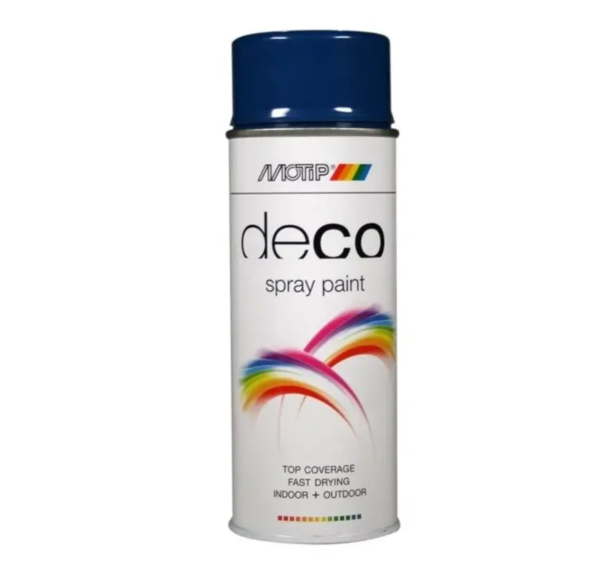 MoTip Deco Colourspray Hoogglans RAL5010 Enzian Blauw - 400 ML