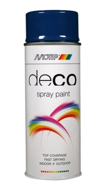 Deco Colourspray Hoogglans RAL5010 Enzian Blauw | 400 ML