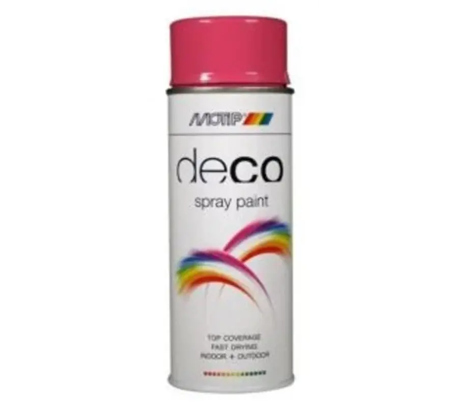 MoTip Deco Colourspray Hoogglans RAL4003 Erika Violet - 400 ML